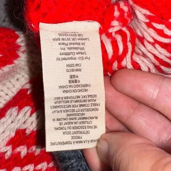 Free People I Heart You Wool Alpaca Blend Cropped Sweater Size XS - Picture 8 of 8